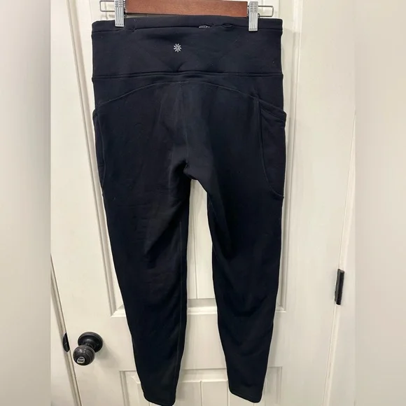 Athleta Altitude Stash Tight Polartec Powerstretch Pants Fleece Lined M - Picture 7 of 7
